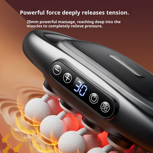 Intelligent Hands-Free Body Massager – 6-16-Head Deep Massage